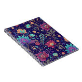 Mystical Midnight Lotus Garden Notitieboek (Rechterzijde)