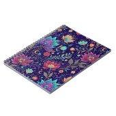 Mystical Midnight Lotus Garden Notitieboek (Linkerzijde)