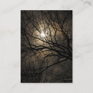 Mystical Moon ATC Visitekaartje
