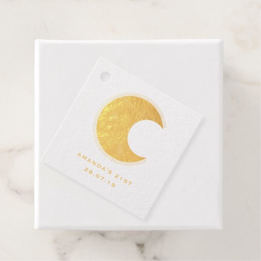 Mystical Moon Bedankjes Labels (Met doos)