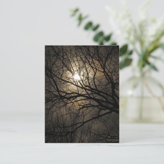 Mystical Moon Briefkaart (Staand voorkant)
