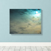 Mystical Moon Canvas Afdruk (Insitu (Houten vloer))