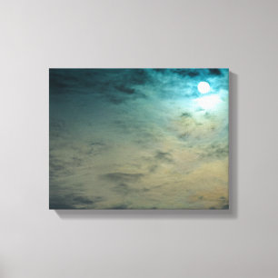 Mystical Moon Canvas Afdruk