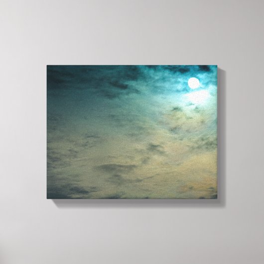 Mystical Moon Canvas Afdruk (Voorkant)