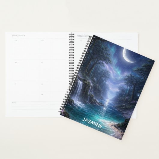 Mystical Moon Enchanting Water Planner (Display)