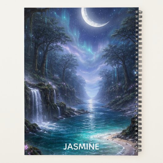 Mystical Moon Enchanting Water Planner (Achterkant)