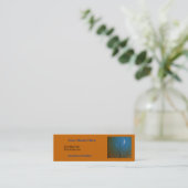 Mystical Moon Profile Card Mini Visitekaartje (Staand voorkant)