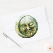 Mystical Moon Ronde Sticker (Envelop)