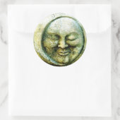 Mystical Moon Ronde Sticker (Tas)