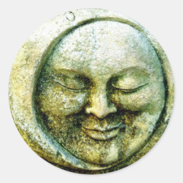 Mystical Moon Ronde Sticker