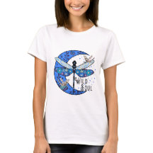 Mystical Moon Tee Shirt for Vrouw