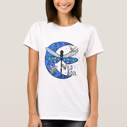 Mystical Moon Tee Shirt for Vrouw (Voorkant)