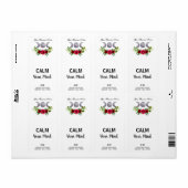 Mystical Moon White Box Labels (Full Sheet)