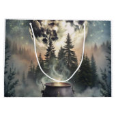 Mystical Moonlit Forest Cauldron -Witchy Magic Art Groot Cadeauzakje (Achterkant)