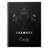 Mystical Moth Celestial Butterfly Notitieboek (Voorkant)