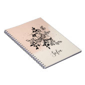 Mystical Moth Celestial Butterfly Notitieboek (Rechterzijde)