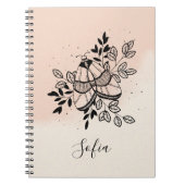 Mystical Moth Celestial Butterfly Notitieboek (Voorkant)