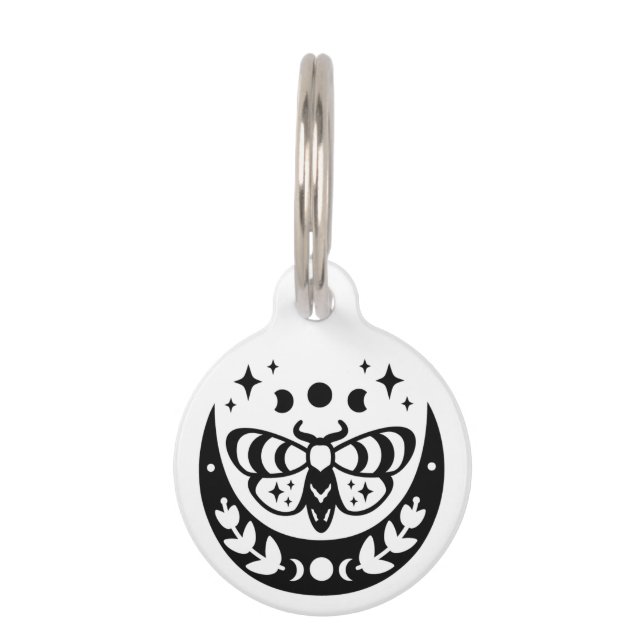 Mystical Moth Huisdierpenning (Voorkant)