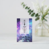 *~* Mystical Nebula Universe Celtic Psychic Medium Visitekaartje (Staand voorkant)