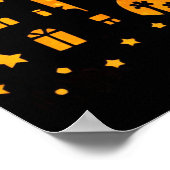 Mystical Night Castle Silhouette Poster (Hoek)