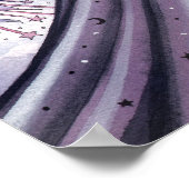 Mystical Night Fairy Poster van Molly Harrison (Hoek)