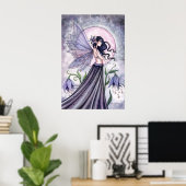 Mystical Night Fairy Poster van Molly Harrison (Thuiskantoor)