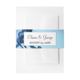 Mystical Ocean Octopus Wedding Uitnodigingen Wikkel