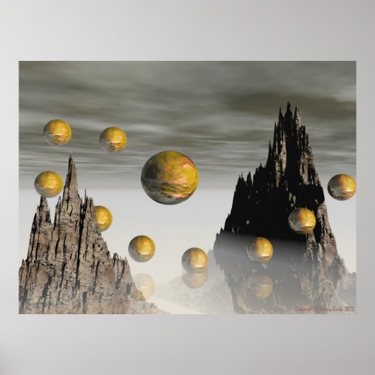 Mystical Orbit Poster (Voorkant)