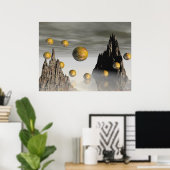 Mystical Orbit Poster (Thuiskantoor)