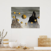 Mystical Orbit Poster (Keuken)