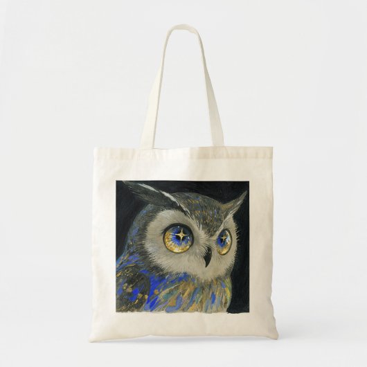 Mystical Owl Canvas Canvas tas (Voorkant)