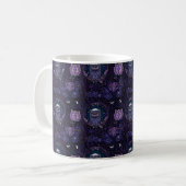 Mystical Owl Forest Coffee Mug Koffiemok (Voorkant links)
