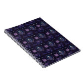 Mystical Owl Forest Notebook Cover Notitieboek (Rechterzijde)