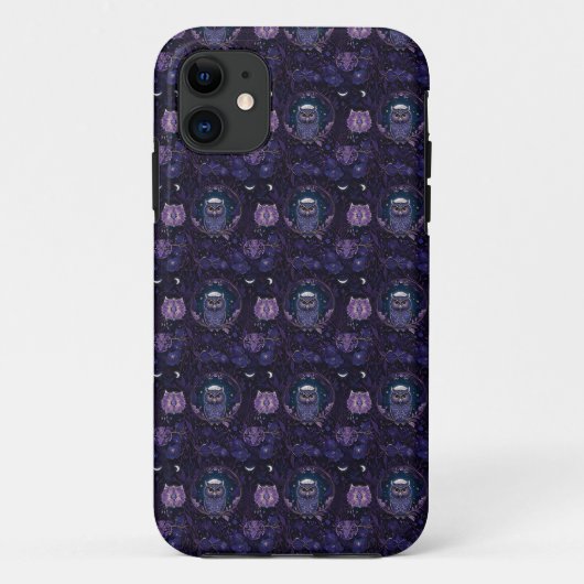 Mystical Owl Forest Phone Case (Achterkant)