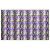 Mystical Paars Flowering Jacaranda Trees, Fabric Stof (Fat Quarter)