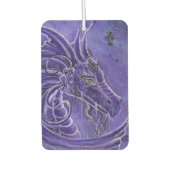 Mystical paarse dragon air freshener van Renee Luchtverfrisser (Voorkant)