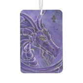 Mystical paarse dragon air freshener van Renee Luchtverfrisser (Achterkant)