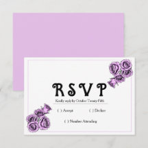 Mystical Purple Rose Wedding