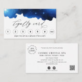 *~* Mystical QR LOGO Rewards Dank u Klantenkaartje (Voorkant / Achterkant)