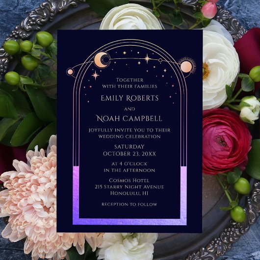 Mystical Rainbow Sun Star Moon Astronomie Space Kaart