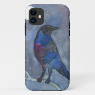 Mystical Raven iphone 5 hoesje