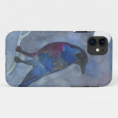Mystical Raven iphone 5 hoesje (Achterkant (horizontaal))