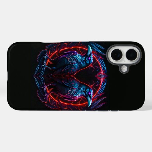 Mystical Ravens Case-Mate iPhone Case (Achterkant (horizontaal))