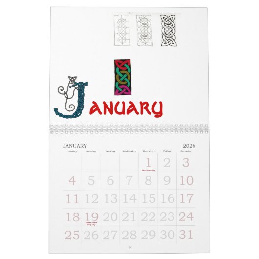 Mystical Roos Celtic Knots 2008 Calendar Kalender (Jan 2026)