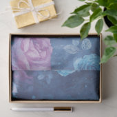 Mystical Rose Motif Tissue Paper Sheets GiftWrap Tissuepapier (Geschenk)