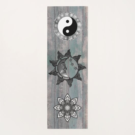 Mystical Rustic Yogamat (Achterkant)