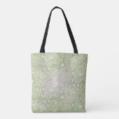 Mystical Sage Green Canvas tas – Moth, kruiden en  (Achterkant)