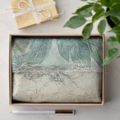 Mystical Sage Green Fairy Decoupage Tissuepapier (Geschenk)