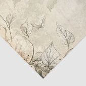 Mystical Sage Green Fairy Decoupage Tissuepapier (Detail)