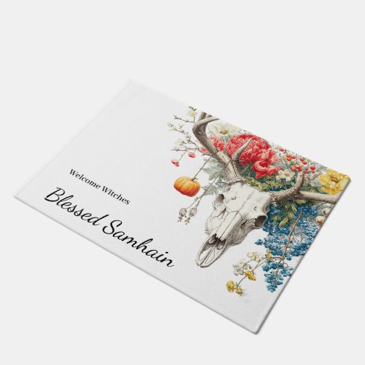 Mystical Seasons | Samhain Grimoire Book of Shadow Deurmat (Schuin)